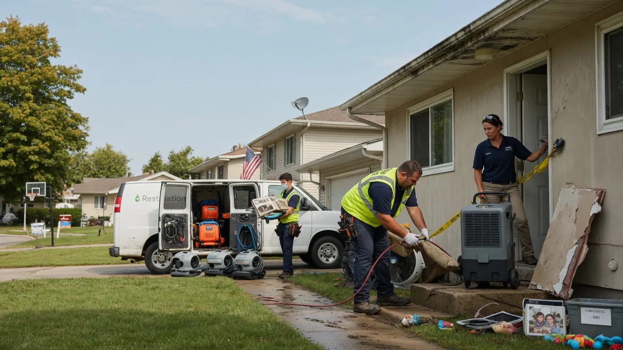 Water Damage Restoration in Wausaukee, WI near me